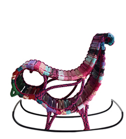 Lovebird Rocking Chair by Sahil & Sarthak